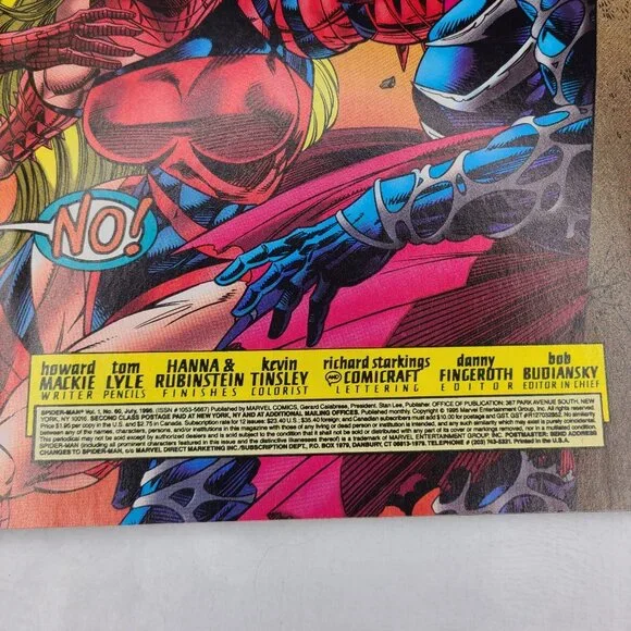 Spider-Man 60 Marvel Comics 1995 VF- - Picture 4 of 16